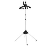 HOMSFOU Supporto Regolabile per Stiro Vapore Appendiabiti da Telescopico Stand per Pesanti con Base Stabile per Uso e Viaggio