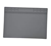 HOMSFOU Tappetino Per Riparare Il Cellulare Tecnico Riparazione Tappetino Statico Infisso Tappetino Antistatico Da Banco Scrivania Rilavorazione Tappi Kit Saldatura Gel Di Silice Dark Grey