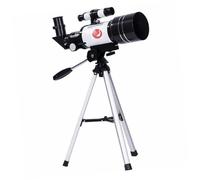 HOMSFOU Telescopio Astronomico Professionale e Supporto Smartphone con Treppiede 150x in Lega di Alluminio per Osservazione Astrale e Viaggi