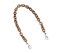 HOMSFOU Tracolla a Catena per Borsa Cinghia in Resina Piatta, Catene di Ricambio 60 CM Anelli per Borse a Mano e Mini Tote, per Uso Quotidiano