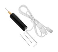 HOMSFOU Trapano Elettrico Mini Portatile con Set di Punte Elicoidali per Resina e Alimentato da USB per Artigianato di Gioielli e Progetti Fai da Te