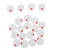 HOMSFOU Ugelli Spray Valvola Maschile e Pezzi in Plastica 20 Bianco 4mm Beccuccio Ventaglio per Bomboletta Spray per Verniciatura Automobilistica Riparazioni Domestiche