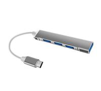 HOMSFOU Usb Hub Porte Type-c Adattatore Dock Multifunzionale in Alluminio Per Computer e Tablet Trasferimento Veloce e Compatibile e Dispositivi Usb