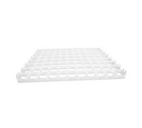 HOMSFOU Vassoio Incubatrice Uova Scomparti in Plastica Resistente Per Galline e Piccoli Volatili Contenitore Protezione Domestico e Agricolo