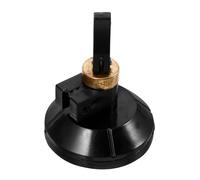HOMSFOU Ventosa per Coltello a Compasso Manico a Ventosa Forma Ventosa per taglierina Circolare per Finestra Accessorio taglierina Circolare tagliavetro Metallo Black
