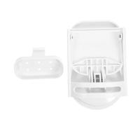 HOMSFOU Ventosa per Doccia Design Antiscivolo Piattaforma Stabile per Rasatura Sicura e Massaggio ai Piedi Facile Installazione senza Perforazioni Adatta per Bagno Vasca da Bagno e Cucina