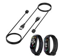 HOMTERN 2-PACK Caricatore Magnetico Compatibile con Xiaomi Mi Band 7 6 5 e Amazfit Band 5, Cavo di Ricarica USB Dock 3.3ft 100cm Caricatore Stabile e di Sicurezza Accessori Fitness Tracker