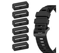 HOMTERN Anelli di sicurezza da 20 mm per Garmin Fenix 7S/6S/6S Pro/5S/5S Plus, Vivomove HR/Vivoactive 3, Venu/Venu Sq/Venu 2 Plus e Instinct 2S, confezione da 6 supporti in silicone