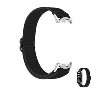 HOMTERN Cinturini progettati per Xiaomi Band 9/9 NFC Band 8/8 NFC, si adattano rapidamente ai cinturini di ricambio in silicone flessibile, nero, Misura unica, silicone di qualità, Nessuna pietra