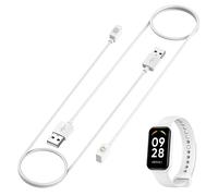 HOMTERN Confezione da 2 caricabatterie magnetici per Xiaomi Mi Band 8/8 NFC/8 pro/8 active/band 9/9 NFC e per Redmi Band 2/Watch 3 Lite/Watch 3 Active, cavo di ricarica USB da 1 m, accessori per