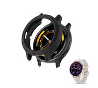 HOMTERN Custodia progettata per Garmin Venu 3S da 41 mm, in morbido TPU leggero, a prova di cadute, antigraffio, flessibile, custodia protettiva pesante, nera