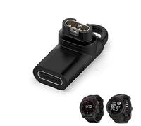 HOMTERN femmina adattatore di ricarica per Garmin Fenix 7 7S 7X/6 6S 6X/5 5S 5X, Vivoactive 3/4/4S, Instinct 2/2S/2X, Venu 2/2S/2 PLUS/SQ/SQ 2 e Forerunner Series, cavo di ricarica Converter (TYPE-C)