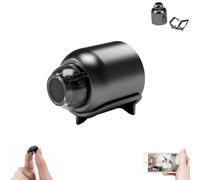 Homtrator Mini Telecamera Wi-Fi Wireless 4G 1080p HD, Telecamere For La Sicurezza Domestica, Piccola Telecamera Nascosta For Interni Ed Esterni Con Audio/video, Piccola Telecamera Di Sorveglianza