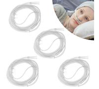 HOMURY - Occhiali da naso con ossigeno in silicone, 4 pezzi