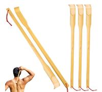HOMURY Set di 5 raschietti in legno di bambù con manico lungo per alleviare istantaneamente il prurito, rilassare il corpo