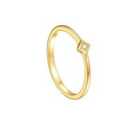 Homxi Anelli Fedi Nuziali Oro Donna 750, Solitario Rotondo con Moissanite, Anello Fidanzamento in Oro Donna Taglia 18(58mm)