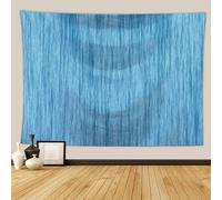 Homxi Decorazione Parete Arazzo 150 x 150 CM,Arazzi per Camera da Letto Poliestere Tinta Unita Blu Decorazione da Parete