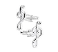 Homxi Gemelli Argento Camicia Uomo Matrimonio, Rame, Simboli Musicali, Gemelli Camicia Uomo Eleganti