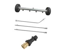 Homyl 1 Pulitore Sottoscocca Idropulitrice Scopa per Pulizia Auto Solida con Alta Pressione Fino a 4000psi per Eliminare E Olio da Veicoli 39cmx10cm a, Nero