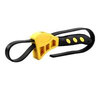 Homyl 2 Pezzi Chiave a Cinghia Regolabile Cintura Flessibile Apribarattoli Multifunzionale Attrezzo per Idraulica Gomma E Pp Portatile E Leggero Adatto a Me, 8inch