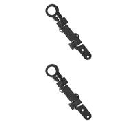 Homyl 2 Pezzi Clip di Montaggio per parafango Posteriore per Bici Clip di Protezione Antipioggia connettore per parafango per Bici per Mountain Bike per
