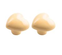 Homyl 2 Pezzi di Pomelli per Armadietti a Cartone Animato, Maniglie per Mobili, Pomelli E Maniglie per Porte di Armadi, Camerette per Bambini, Ragazze E Don, GIALLO