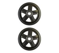 Homyl 2x Ruote per Porte Da Fienile, Puleggia per Binari Sospesi per Cancelli, Armadi, Finestre, Garage