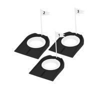 Homyl 3 Pezzi di Accessori per L'allenamento dei Buchi, Tazze da Putting per Il Golf, per Prato, Esterno E Interno