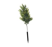 Homyl Albero Artificiale con Picchetto Pianta Topiaria da Giardino Pianta Ornamentale Realistica Pianta Decorativa Resistente in PP Adatto per Giardino Este, Style C