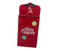 Homyl Cassetta Postale in Ferro Portalettere Decorativo Contenitore Giornali Metallo Scatola Impermeabile Resistente Alla Pioggia Adatta per Casa Port