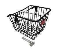 Homyl Cestino Portaoggetti per Bicicletta Rinforzato con Contenitore per Luce Posteriore, Resistente E Durevole.