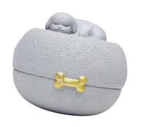 Homyl Contenitore per Ceneri di Animali Domestici, Urna per Cremazione di Cani, Versatile per Interni Ed Esterni, 5,1x3,9 Pollici