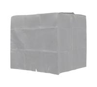 Homyl di Copertura per Serbatoio d'Acqua da 1000 Litri, Protezione Solare, Antivento, Resistente alle intemperie, Copertura Protettiva per barile, Argento