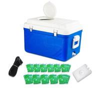 Homyl Frigorifero Portatile e Contenitore con Copero per Campeggio e Viaggi, Originale con lucernario, 65L
