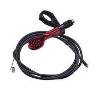 Homyl Leva Reggisella Telescopico Bici Comando Remoto per Montaggio Esterno Interno Controller Regolabile Lega Alluminio Adatta per Bicicletta da Strada E F, Rosso