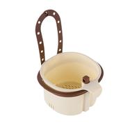 Homyl per Lavello Da Cucina, Colino Da Appendere per Raccogliere I Rifiuti Alimentari, Materiale PP, Facile Da Pulire, Adatto per L'or, Marrone