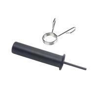 Homyl Peso Stack Pin con Fermaglio a Molla Pin Estensore per Macchina Fitness Accessorio di Ricambio per Palestra Acciaio Resistente Adatto per Sessioni Dom, 10 Mm X 80 Mm