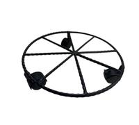 Homyl Plant, Contenitore Rotondo con Ruote E Base a Rulli per Vasi di Fiori di Grandi Dimensioni