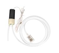 Homyl Pompa a Sifone Elettrica Portatile USB con Autoadescamento, Estrattore di Vino Automatico, Pompa Compatta Professionale per Il Trasferimento di Vino E, Tubo di Silicio 250 Cm