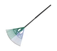 Homyl Rastrello da Giardino Leggero Ed Efficiente con Manico in PP, Ideale per Raccogliere Foglie, Pulire, Pollai E Giardini, Spugna