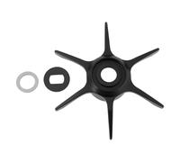 Homyl Reel Handle Knob Star Drag per Mulinello Lega di Alluminio Robusta Manopola Presa Confortevole Set Completo con Rondelle Adatto per Utilizzo, Nero