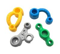 Homyl Set di 4 Pezzi per Arrampicata su Roccia, Attrezzature per Interni Ed Esterni