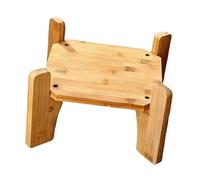 Homyl Supporto Dispenser Bevande Stand Porta Bicchiere Base Bambù Pratico Stile Minimal Raffinato Adatto per Feste Sala Da Pranzo Bar Decorazione Domestica, Piazza