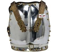 HOMYZ Cavaliere medievale armatura petto piastra giacca per uso domestico cavalleria armatura corazza Corazzieri francesi in acciaio giacca del XIX secolo per gli uomini