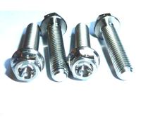 HONA CBF 125 2009-2014 Fascetta In Titanio Per Manubrio Con 4 Viti Race