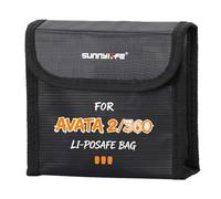 Honbobo Batteria Borsa per DJI AVATA 2/360, Trasporto Custodia Ignifuga Custodia Protezione Bag Sicurezza Borsa da trasporto Copertura protettiva Accessori per DJI AVATA 2/360 (for 3 battery)