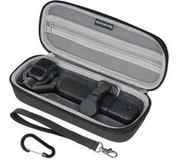 Honbobo Custodia Borsa per DJI Osmo Pocket 4P, Custodia da trasporto con Braccialetto Gancio, Borsa portaoggetti Case Bag Camera Accessori per DJI Osmo Pocket 4P Standard Combo (Black)
