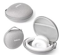 Honbobo Custodia Case per JBL Tune 780NC 770NC 760NC, JBL Live 770NC, Beats Studio 3/Solo 4, QCY H3 Pro, Headphones Case, Custodia Borsa con gancio per Pieghevole Bluetooth Cuffie,18*17*8.3CM (Gray)