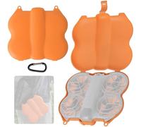 Honbobo Custodia Plastica per DJI NEO 2 Custodia da trasporto Drone Borsa protettiva Borsa di conservazione Drone Accessori per DJI NEO 2, Compatta Portatile Leggera (Orange)