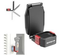 Honbobo Magnetico Base Supporto per DJI Osmo Pocket 4P/4/3, Adattatore magnetico Base in metallo A sgancio rapido Supporto Accessori fotocamera per DJI Osmo Pocket 4P/4/3 (Black)